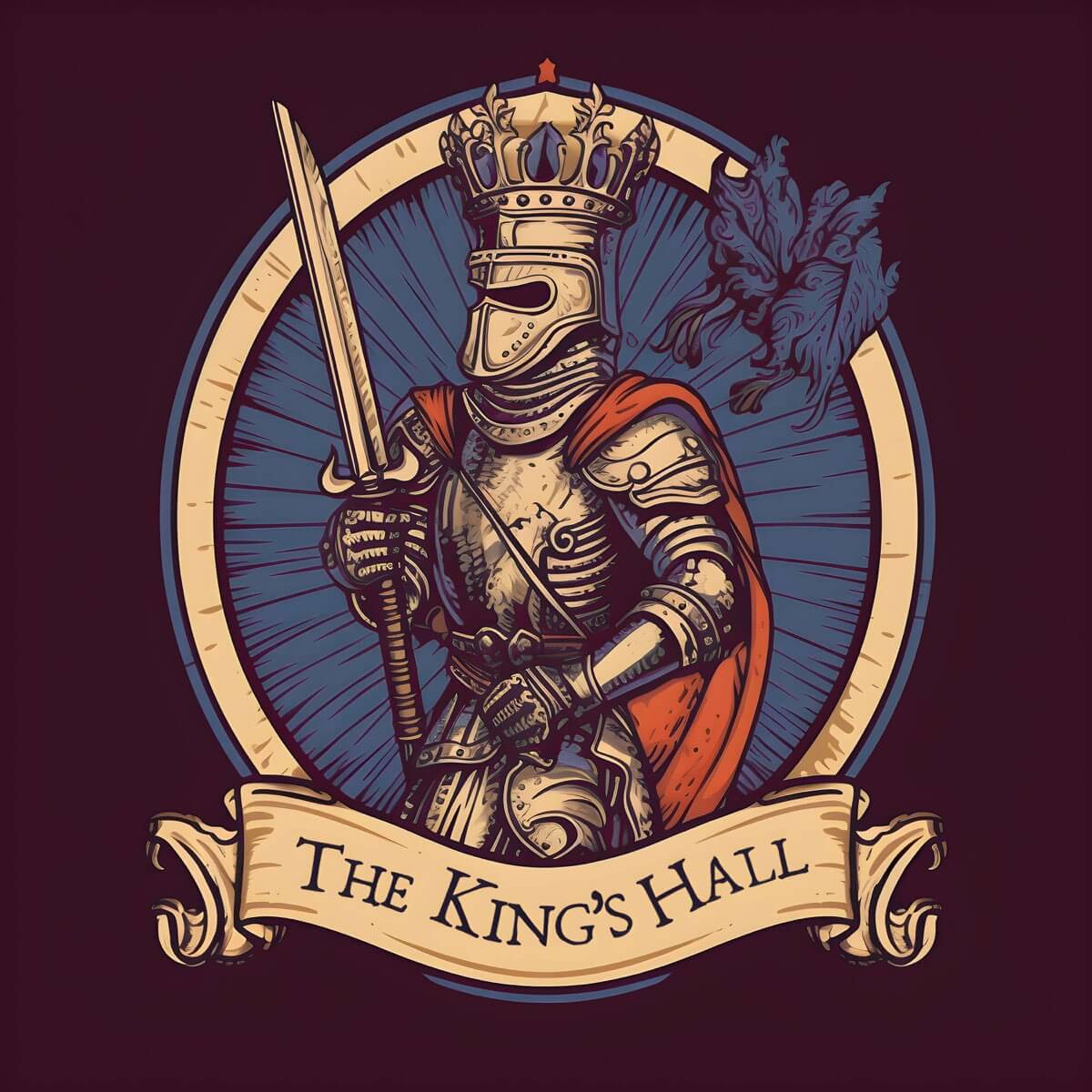 The King's Hall logo